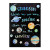 Grandson Planets and Universe Birthday Card