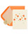 Row of Flowers Blank Card