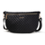 Terrace Woven Crossbody Black