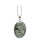 Oval Tree Agate Silver Necklace