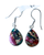 Cotton Candy Turquoise Pink & Blue Tear Necklace