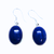 Lapis Ovals Silver Earrings