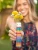Folk Friend Bud Vase- Folk Lady
