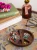 Wood Trinket Dish Peace sign