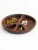 Wood Trinket Dish Peace sign