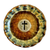 Glass Tray Cross
