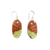 Red Creek Jasper Large Oval Silver Earrings