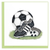 Football Soccer Cleats Card