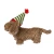 Putty Dachshund Stripe Hat