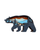 Large Black Bear Shelf Sitter