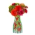 Cardinal Party Expandable Vase