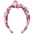 Floral Plum Knot Headband