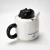 Black Cat with Lid Mug