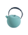 Cast Iron Tea pot - Green Round