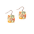 Painters Tree Square Earrings