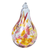8in Fairy Tear Drop Pink & Yellow