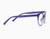 0.00 / No Correction Dahlia Purple Blue Light Glasses