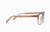 2.50 Latte Tan/Coral Glasses