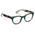 No Correction Take It Easy Teal/Teal Botanico Blue Light Glasses