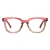 2.50 To the Max Rose Ombre Horn Glasses