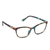 1.50 Gloria Teal Botanica Glasses
