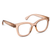 2.00 Center Stage Focus Tan Glasses