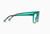 No Correction Desert Sunrise Teal/Teal Botanico Blue Light Glasses