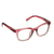 2.00 To the Max Rose Ombre Horn Glasses
