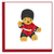 Quilled Herrington Bear Card
