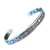Moon & Stars Silver Cuff Bracelet
