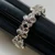 Silver Flower Band Ring S6