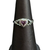 Kid's CZ Purple Heart Ring S5