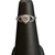 Kid's CZ Clear Heart Ring S5