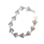 8in Silver Butterfly Bracelet