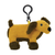 Scout the Dog Plush Keychain