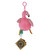 Fifi the Flamingo Plush Keychain