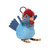 Rudy the Roaster Plush Keychain