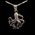 Silver Small Octopus/ Squid Necklace