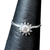 Silver tiny Sun Ring S8