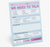 Nifty We Need to Talk Notepad
