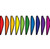 12 inch Rainbow Hot Air Balloon- Small