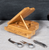 Piano  Cheese Cutting Board & Tool Set
