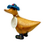 Ducky Wearing a Blue Floral Hat