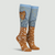 Knee High Cat Van Gogh Socks