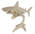 3D Shark Wooden Puzzle