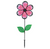 14" Pink Peony Flower Spinner