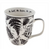 Be bold, Be Brave, Be You  Boho B&W Beetle Mug