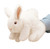 White Bunny Rabbit Hand Puppet