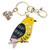 Enamel Bird Keychain Enamel Bird Keychain