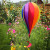 XL Rainbow with Tail Hot Air Balloon